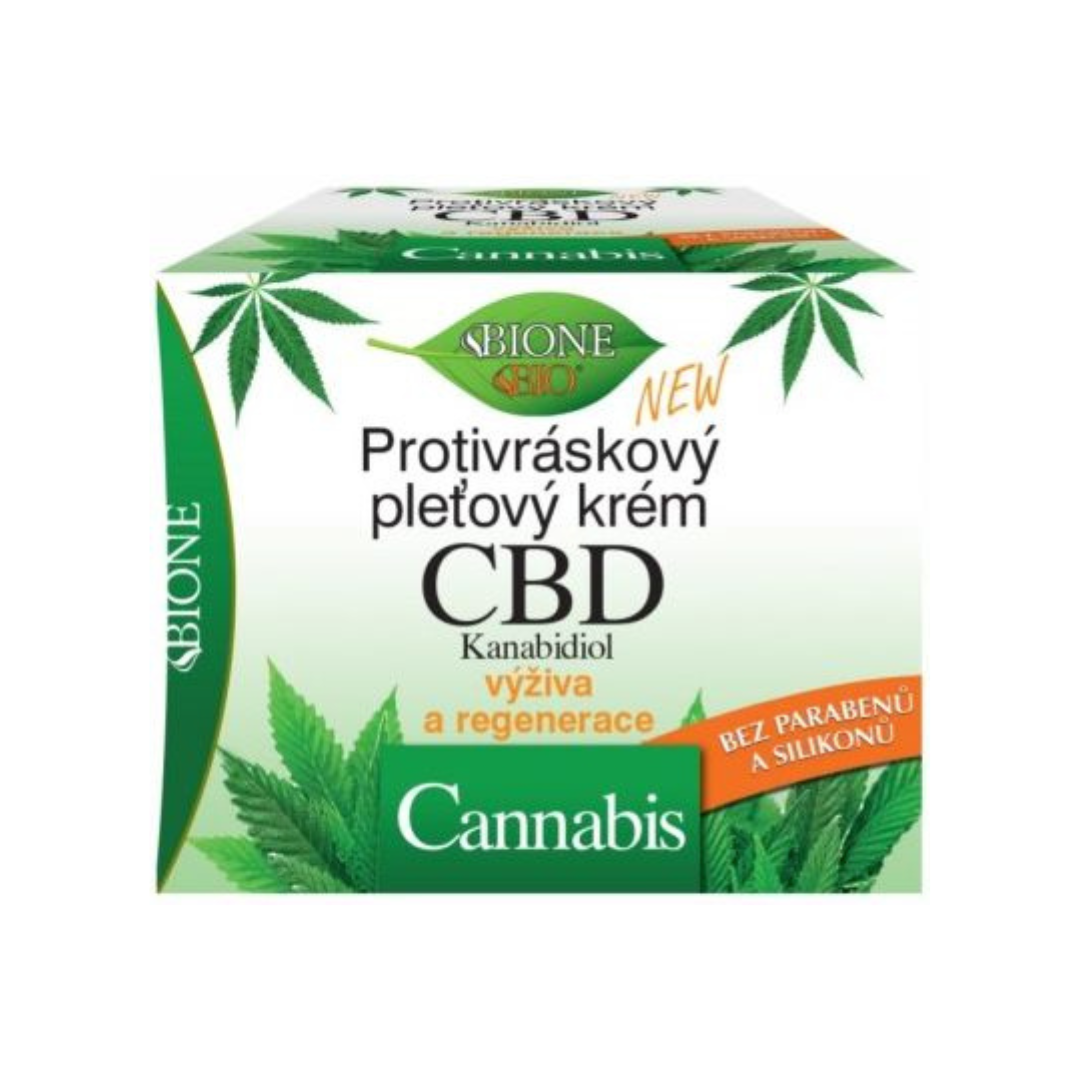 Bione CBD Cannabidiol Anti-Falten Hautcreme, 51 ml